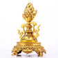 A Splendid Set Of Gilt-Bronze Ritual It