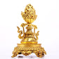 A Splendid Set Of Gilt-Bronze Ritual It