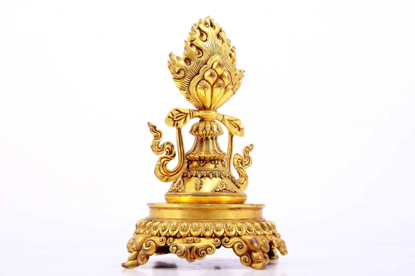 A Splendid Set Of Gilt-Bronze Ritual It
