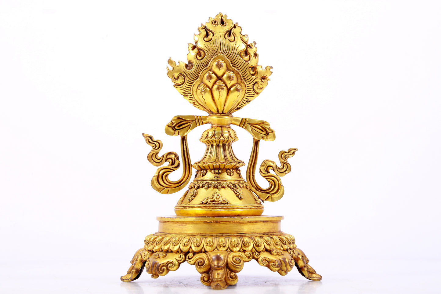 A Splendid Set Of Gilt-Bronze Ritual It