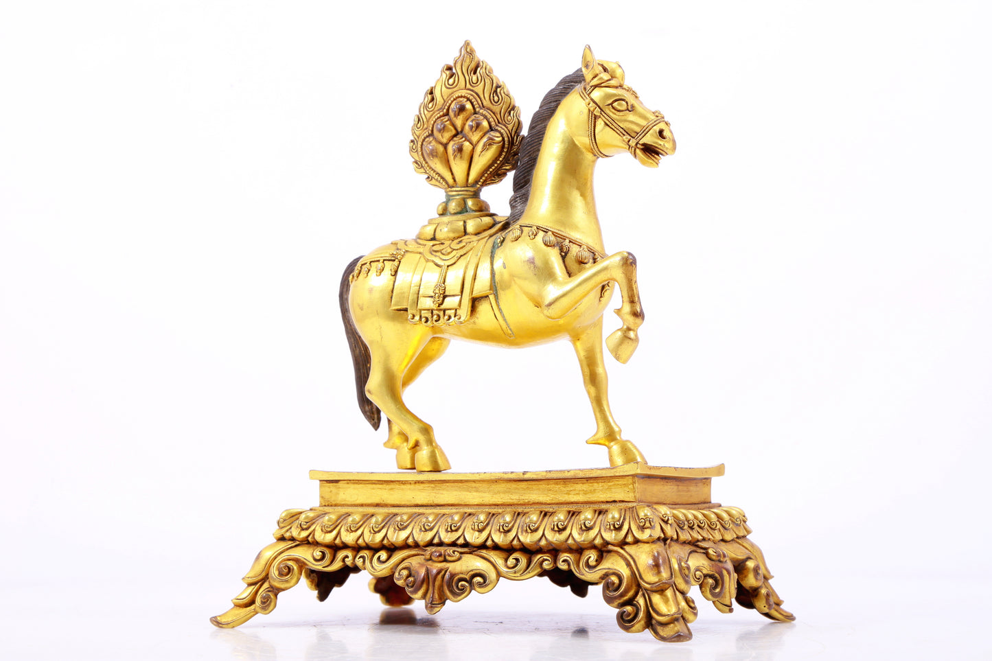 A Splendid Set Of Gilt-Bronze Ritual It