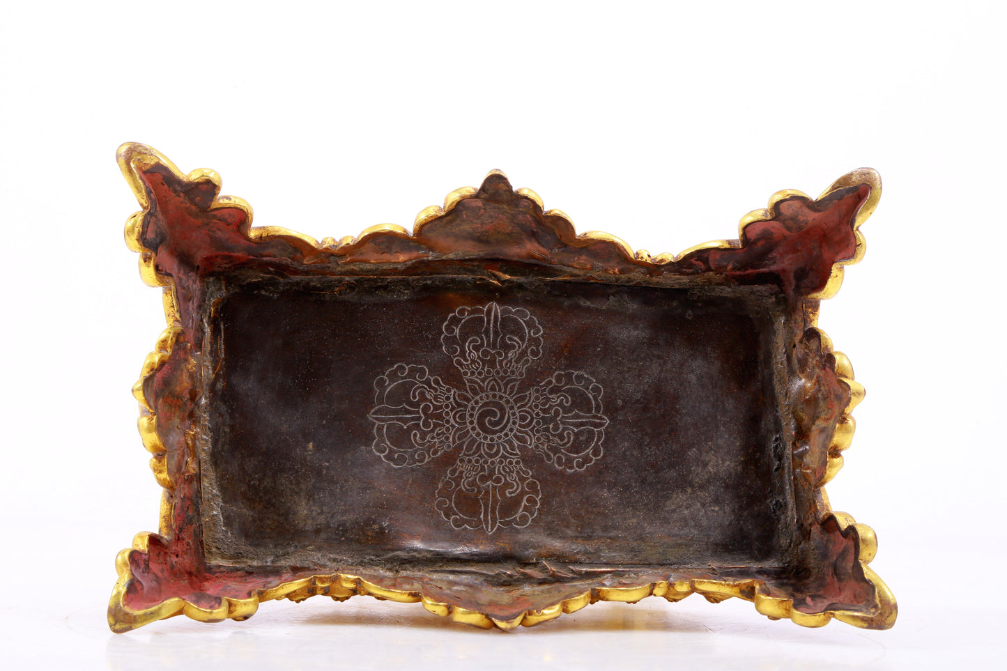 A Splendid Set Of Gilt-Bronze Ritual It