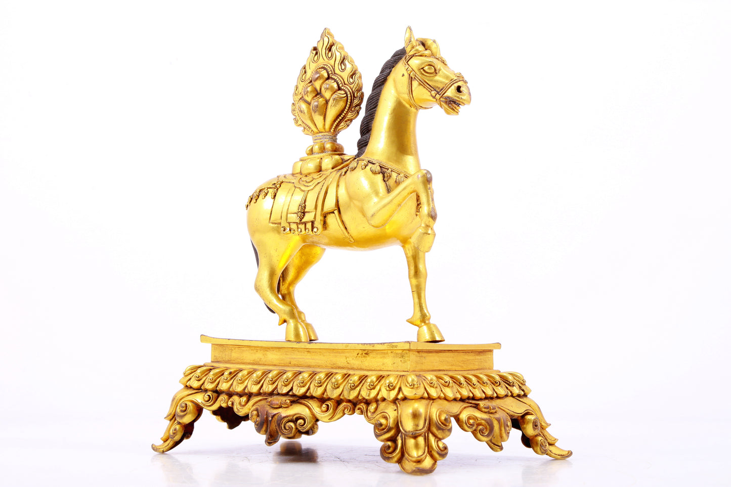 A Splendid Set Of Gilt-Bronze Ritual It