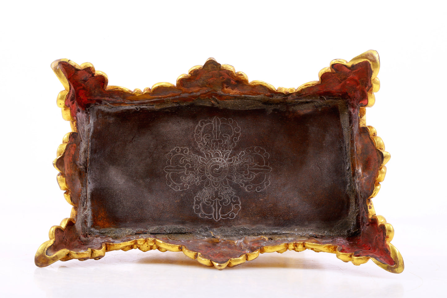 A Splendid Set Of Gilt-Bronze Ritual It