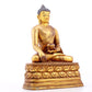 Wonderful Set Of Three Gilt-Bronze Figures Of Buddha Shakyamuni