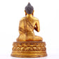 Wonderful Set Of Three Gilt-Bronze Figures Of Buddha Shakyamuni