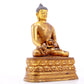 Wonderful Set Of Three Gilt-Bronze Figures Of Buddha Shakyamuni