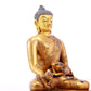 Wonderful Set Of Three Gilt-Bronze Figures Of Buddha Shakyamuni