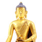 A Wonderful Set Of Three Gilt-Bronze Figures Of Buddha Shakyamuni