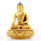 A Wonderful Set Of Three Gilt-Bronze Figures Of Buddha Shakyamuni