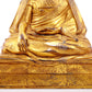 A Magnificent Gilt-Bronze Figure Of Tsongkapa