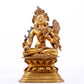 A Magnificent Gilt-Bronze Figure Of White Tara