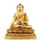 A Wonderful Set Of Three Gilt-Bronze Figures Of Buddha Shakyamuni