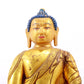 A Wonderful Set Of Three Gilt-Bronze Figures Of Buddha Shakyamuni