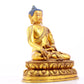 A Wonderful Set Of Three Gilt-Bronze Figures Of Buddha Shakyamuni