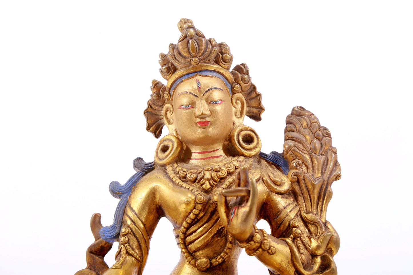 A Magnificent Gilt-Bronze Figure Of White Tara