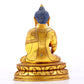 A Wonderful Set Of Three Gilt-Bronze Figures Of Buddha Shakyamuni