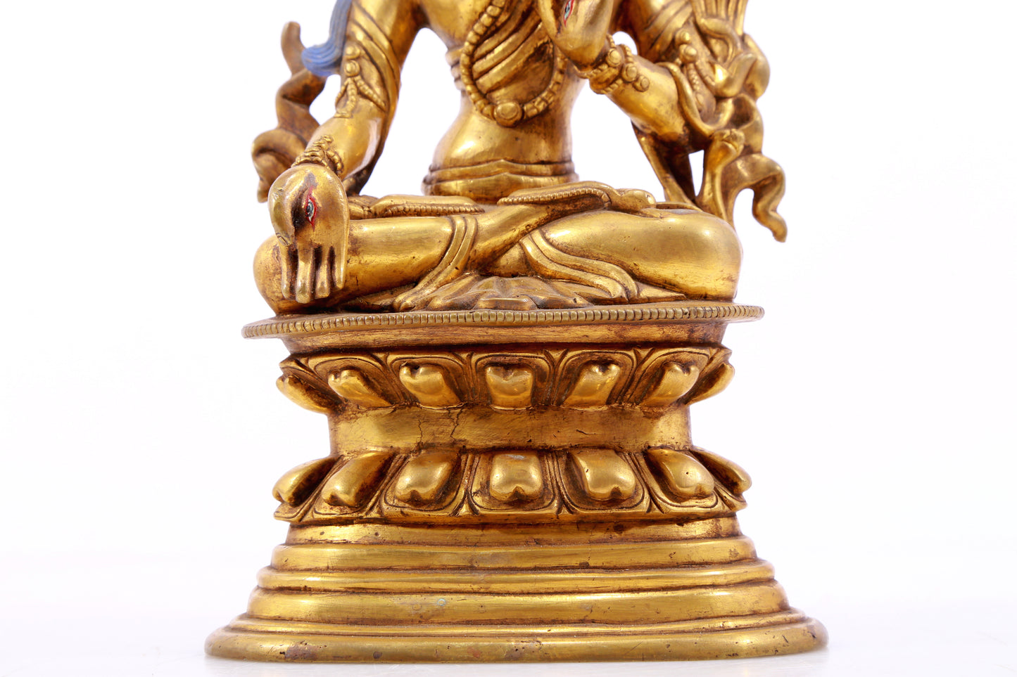 A Magnificent Gilt-Bronze Figure Of White Tara