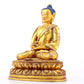 A Wonderful Set Of Three Gilt-Bronze Figures Of Buddha Shakyamuni