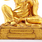 A gilt bronze statue of Tsongkhapa