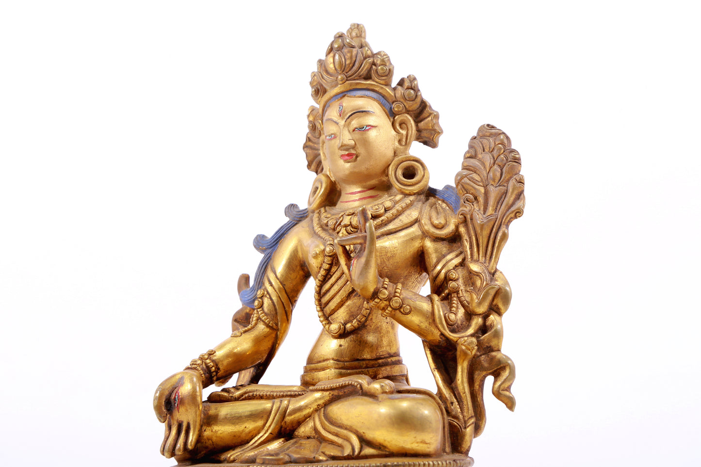 A Magnificent Gilt-Bronze Figure Of White Tara