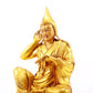 A gilt bronze statue of Tsongkhapa