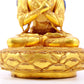 A gilt bronze statue of Bodhisattva