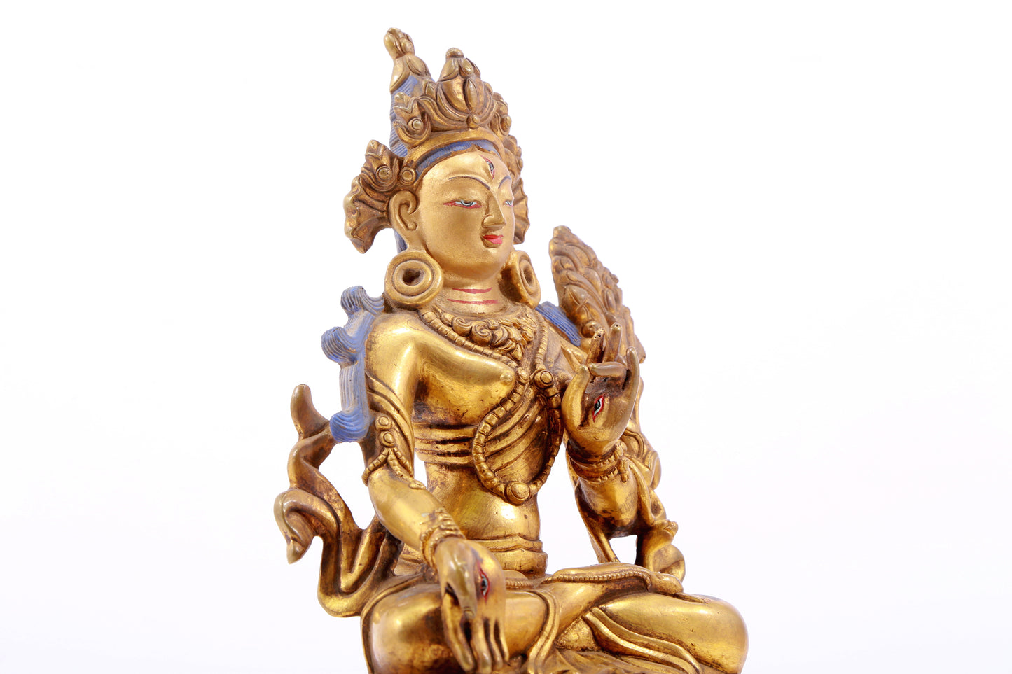 A Magnificent Gilt-Bronze Figure Of White Tara