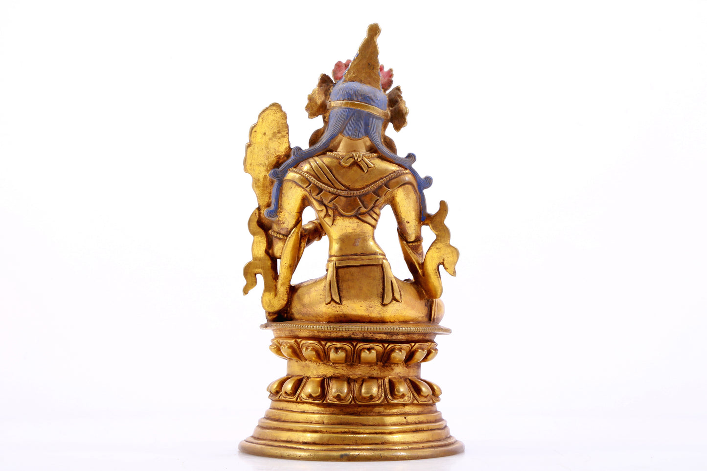 A Magnificent Gilt-Bronze Figure Of White Tara