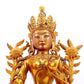 A Splendid Gilt-Bronze Gem-Inlaid Figure Of Green Tara