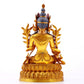 A Splendid Gilt-Bronze Gem-Inlaid Figure Of Green Tara
