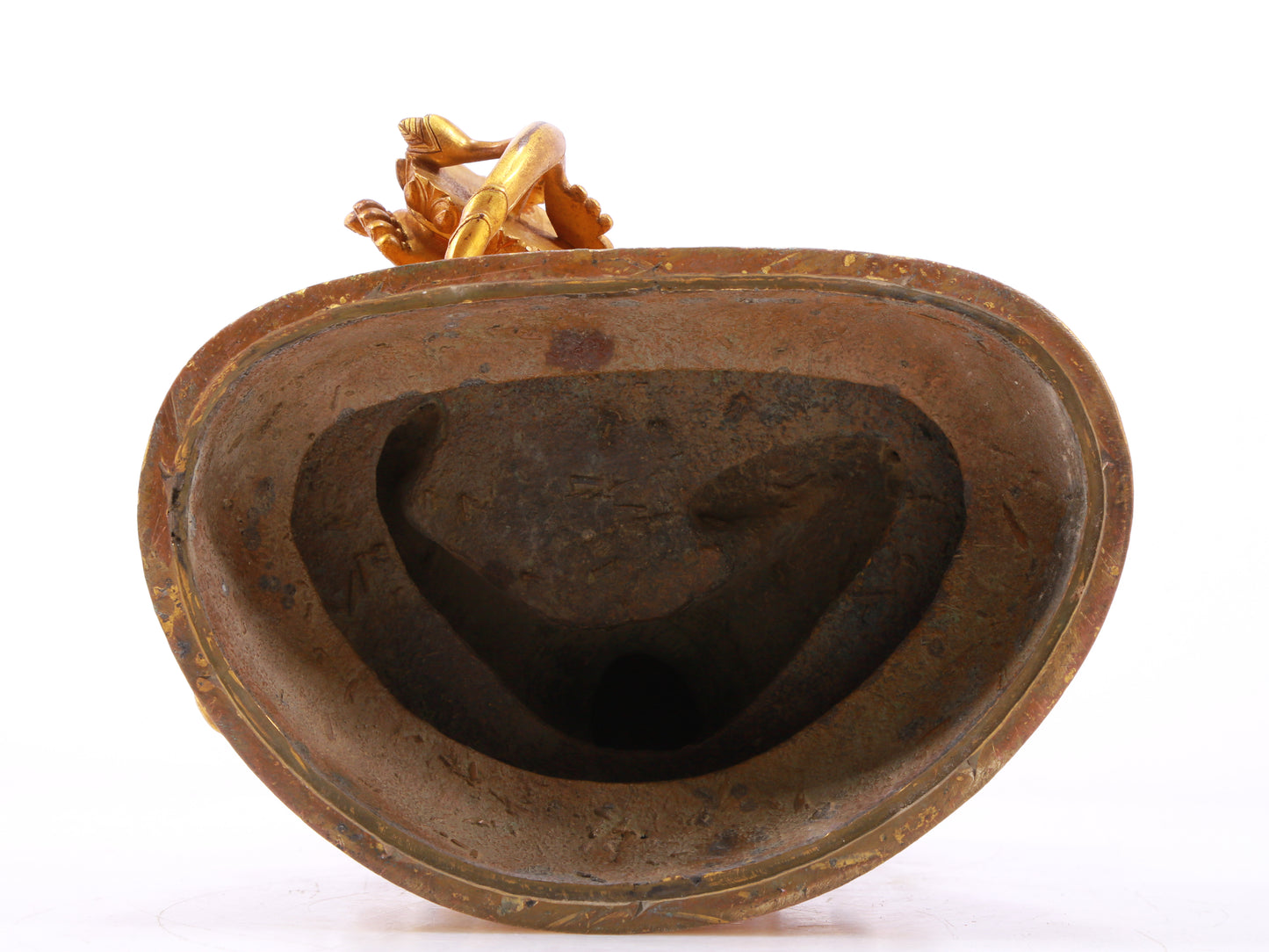 A Splendid Gilt-Bronze Gem-Inlaid Figure Of Green Tara