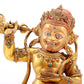 A Wonderful Gilt-Bronze Gem-Inlaid Figure Of Vajrapani