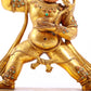 A Wonderful Gilt-Bronze Gem-Inlaid Figure Of Vajrapani