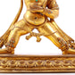 A Wonderful Gilt-Bronze Gem-Inlaid Figure Of Vajrapani
