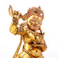 A Wonderful Gilt-Bronze Gem-Inlaid Figure Of Vajrapani