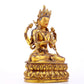 A Wonderful Gilt-Bronze Figure Of Four-Armed Avalokiteshvara