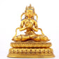 Wonderful Gilt-Bronze Gem-Inlaid Figure Of Vajrasattva