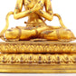 Wonderful Gilt-Bronze Gem-Inlaid Figure Of Vajrasattva