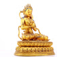 Wonderful Gilt-Bronze Gem-Inlaid Figure Of Vajrasattva