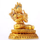 A Wonderful Gilt-Bronze Gem-Inlaid Figure Of Bodhisattva