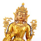 A Wonderful Gilt-Bronze Figure Of Tara