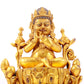 A Wonderful Gilt-Bronze Figure Of Vajrapani