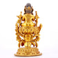 A Wonderful Gilt-Bronze Figure Of Vajrapani