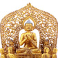 A Splendid Gilt-Bronze Figure Of Buddha Shakyamuni