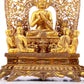 A Splendid Gilt-Bronze Figure Of Buddha Shakyamuni