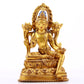 A Magnificent Gilt-Bronze Figure Of Green Tara