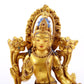 A Magnificent Gilt-Bronze Figure Of Green Tara