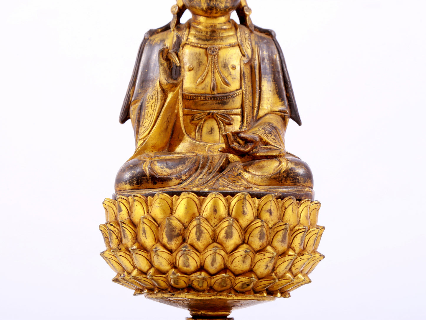 Splendid Gilt-Bronze Figure Of Bodhisattva