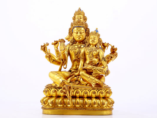 Wonderful Gilt-Bronze Figure Of Dakini